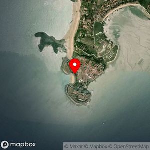 Map showing location at 46.011375, -1.177242