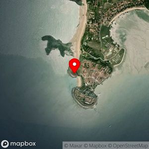 Map showing location at 46.011817, -1.178498