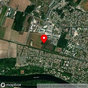 Map showing location at 48.996492, 2.142215