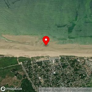 Map showing location at 49.287959, -0.204577