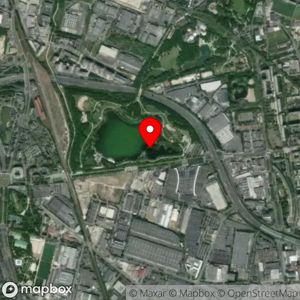 Map showing location at 48.934982, 2.31481