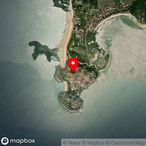 Map showing location at 46.012577, -1.176309