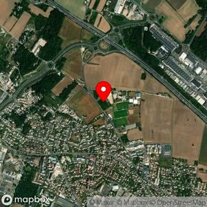 Map showing location at 49.003974, 2.157236