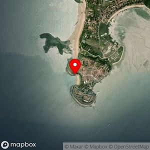 Map showing location at 46.011489, -1.17809