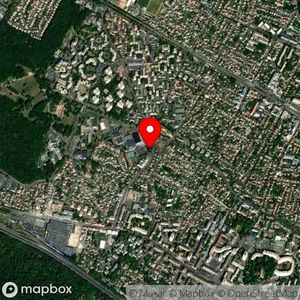 Map showing location at 48.991198, 2.222768