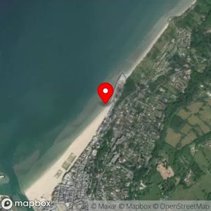 Map showing location at 49.374272, 0.08473