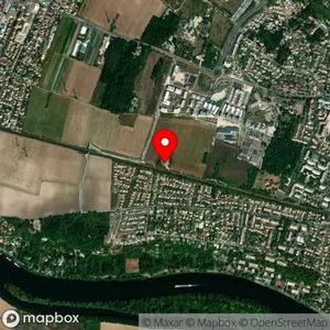 Map showing location at 48.996290, 2.138439