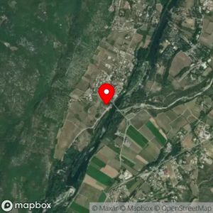Map showing location at 44.529049, 4.398683