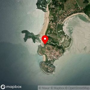 Map showing location at 46.013561, -1.177468